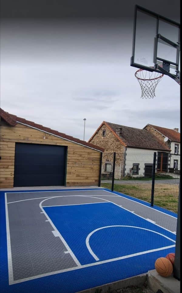 Les terrains de basket en dalles clipsables récemment installés par nos  clients (Suite-4) - Mon terrain 2 sports